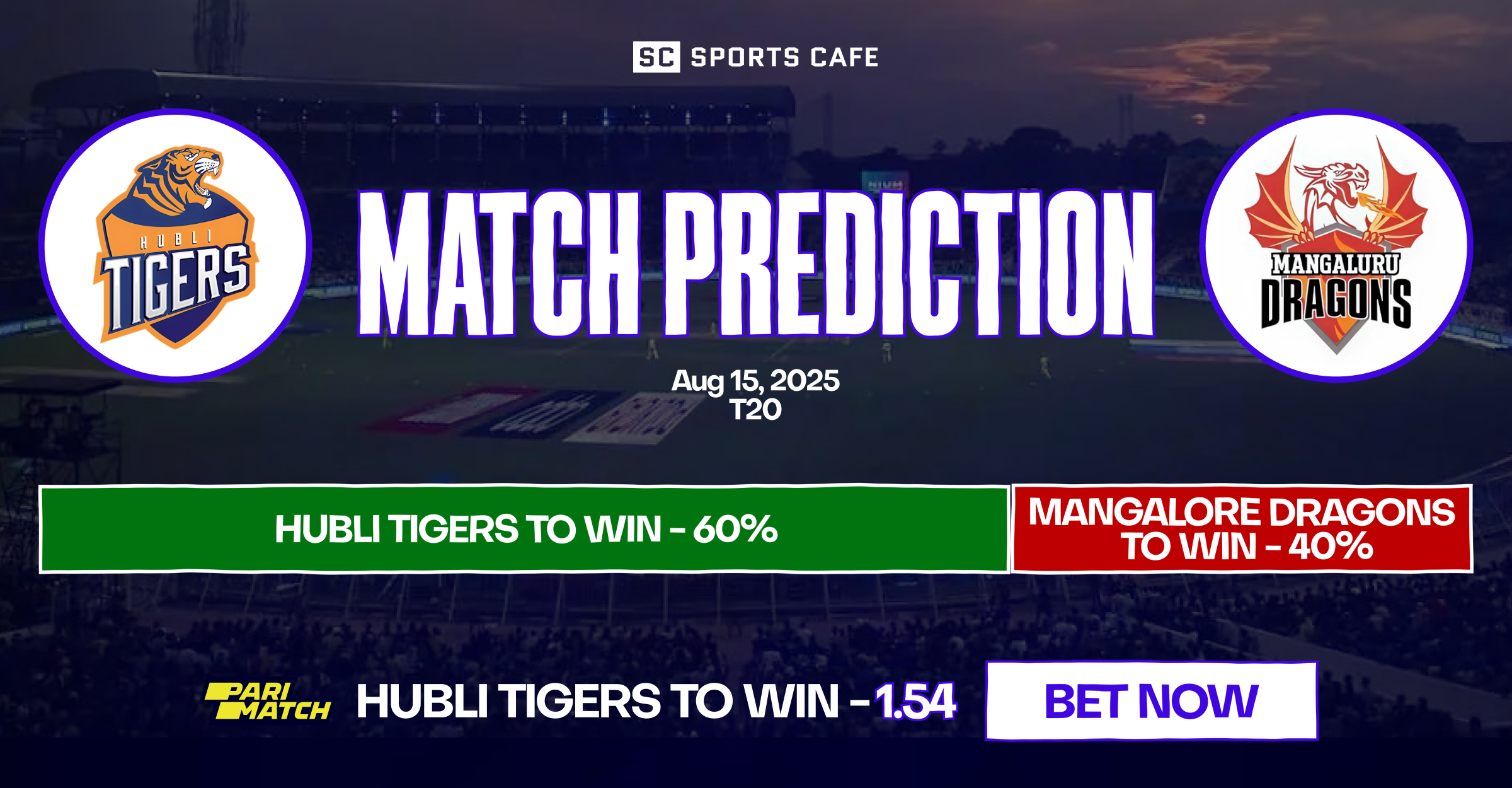 Hubli Tigers vs Mangalore Dragons